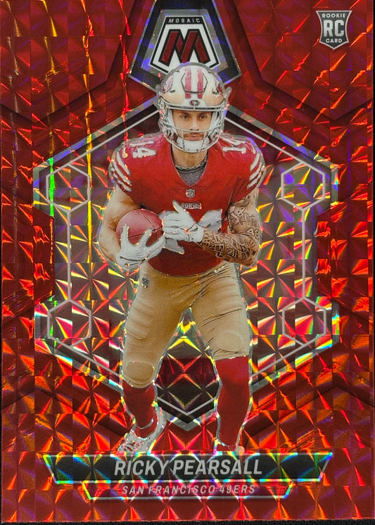 Ricky Pearsall Mosaic Red Rookie