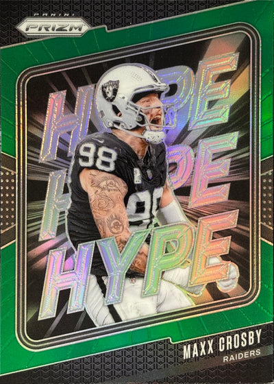 Maxx Crosby Prizm Hype Green