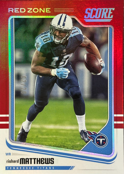 Rishard Matthews Score Red /20 Titans