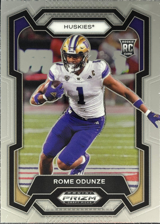 Rome Odunze Prizm Draft Rookie Bears