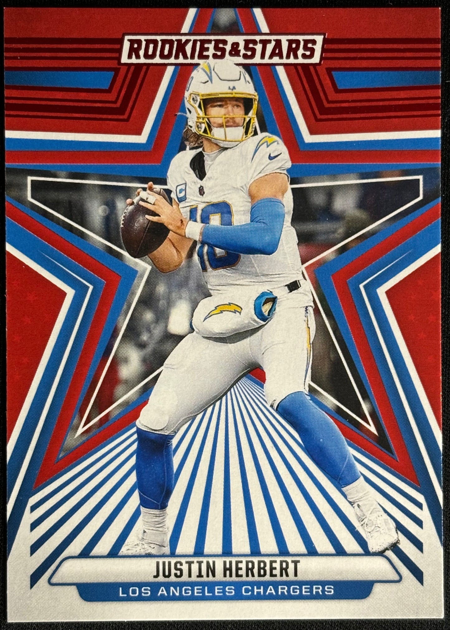 Justin Hebert Rookies & Stars Red Sports Card