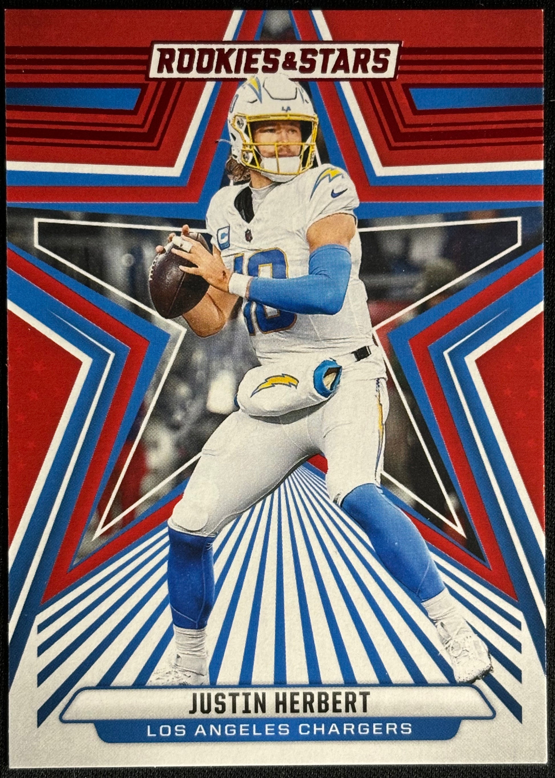 Justin Hebert Rookies & Stars Red Sports Card
