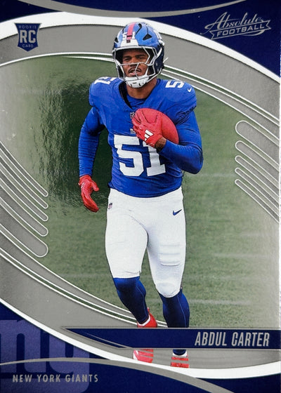 Abdul Carter Absolute Rookie Giants Sports Card