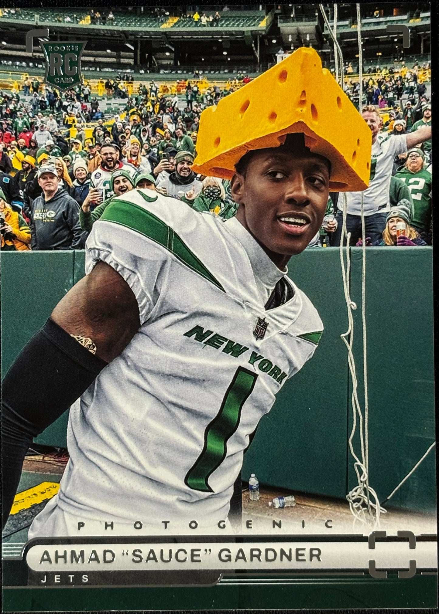 Ahmad “Sauce” Gardner Chronicles Photogenic Rookie Packers Sports Card