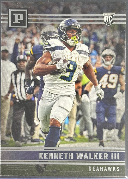 Kenneth Walker Panini Chronicles Rookie Seahawks