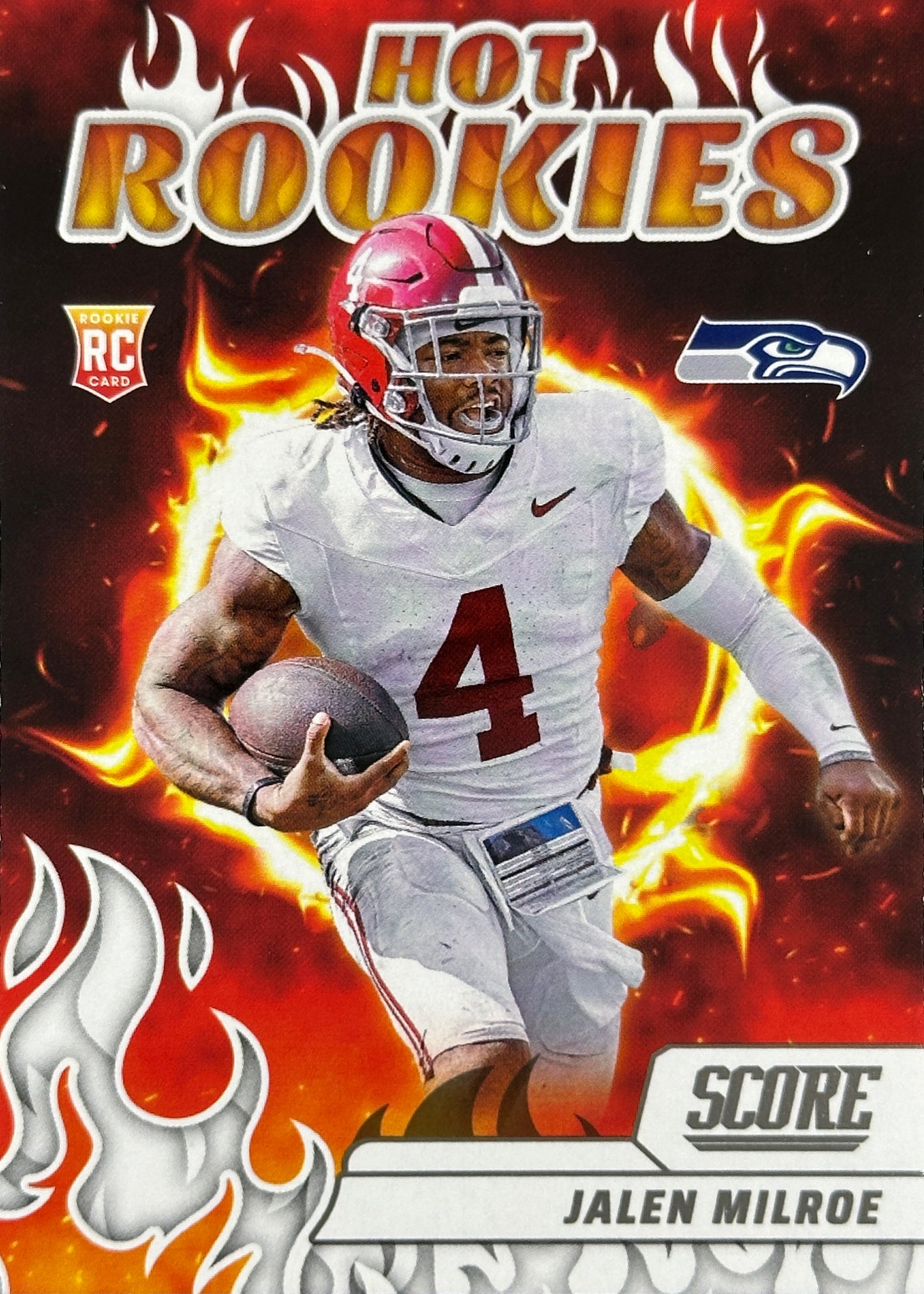 Jalen Milroe Hot Rookies Score Rookie Seahawks