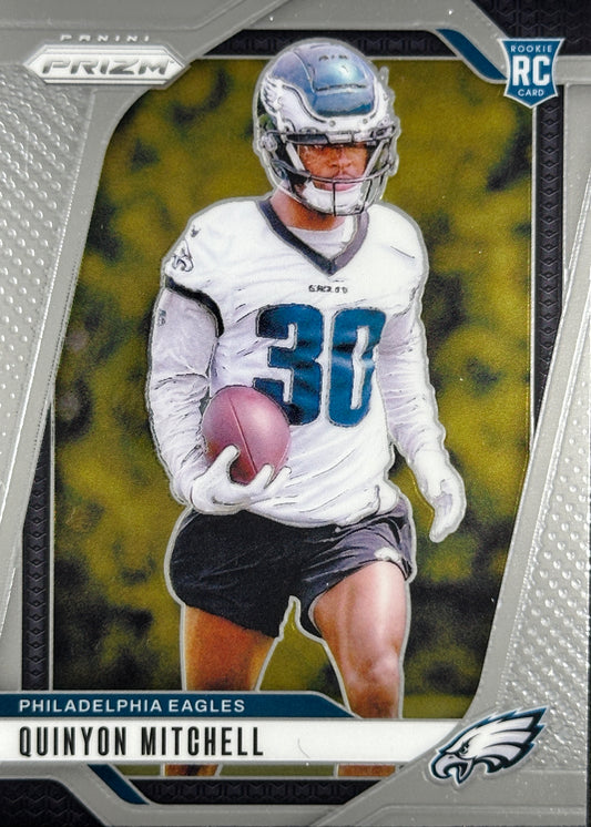 Quinyon Mitchell Rookie Prizm Eagles