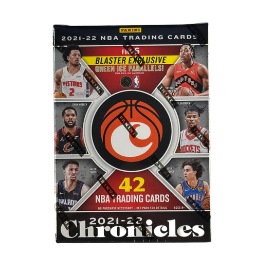 2021 - 22 Chronicles Basketball Blaster Box (Green Ice Parallels)