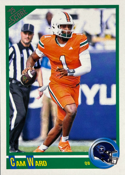 Cam Ward Score ‘25 Titans