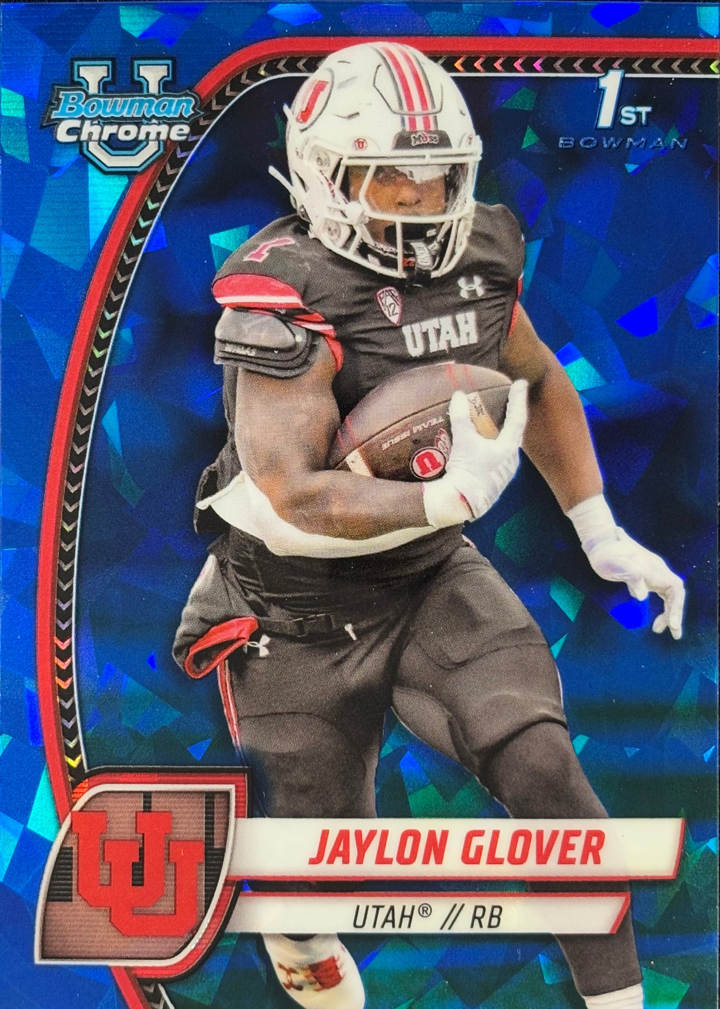 Jaylon Glover Bowman U Chrome Sapphire 1st