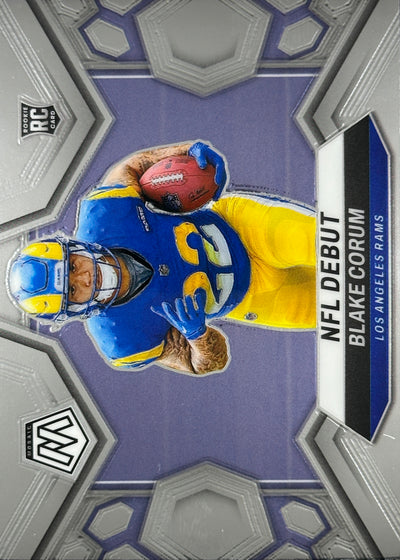 Blake Corum Mosaic NFL Debut Rams
