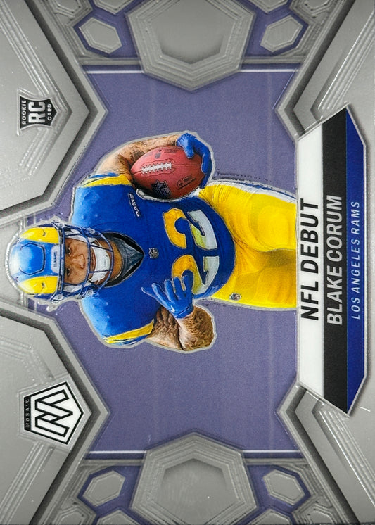 Blake Corum Mosaic NFL Debut Rams