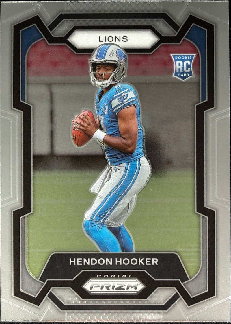 Hendon Hooker Prizm Rookie Lions Jets