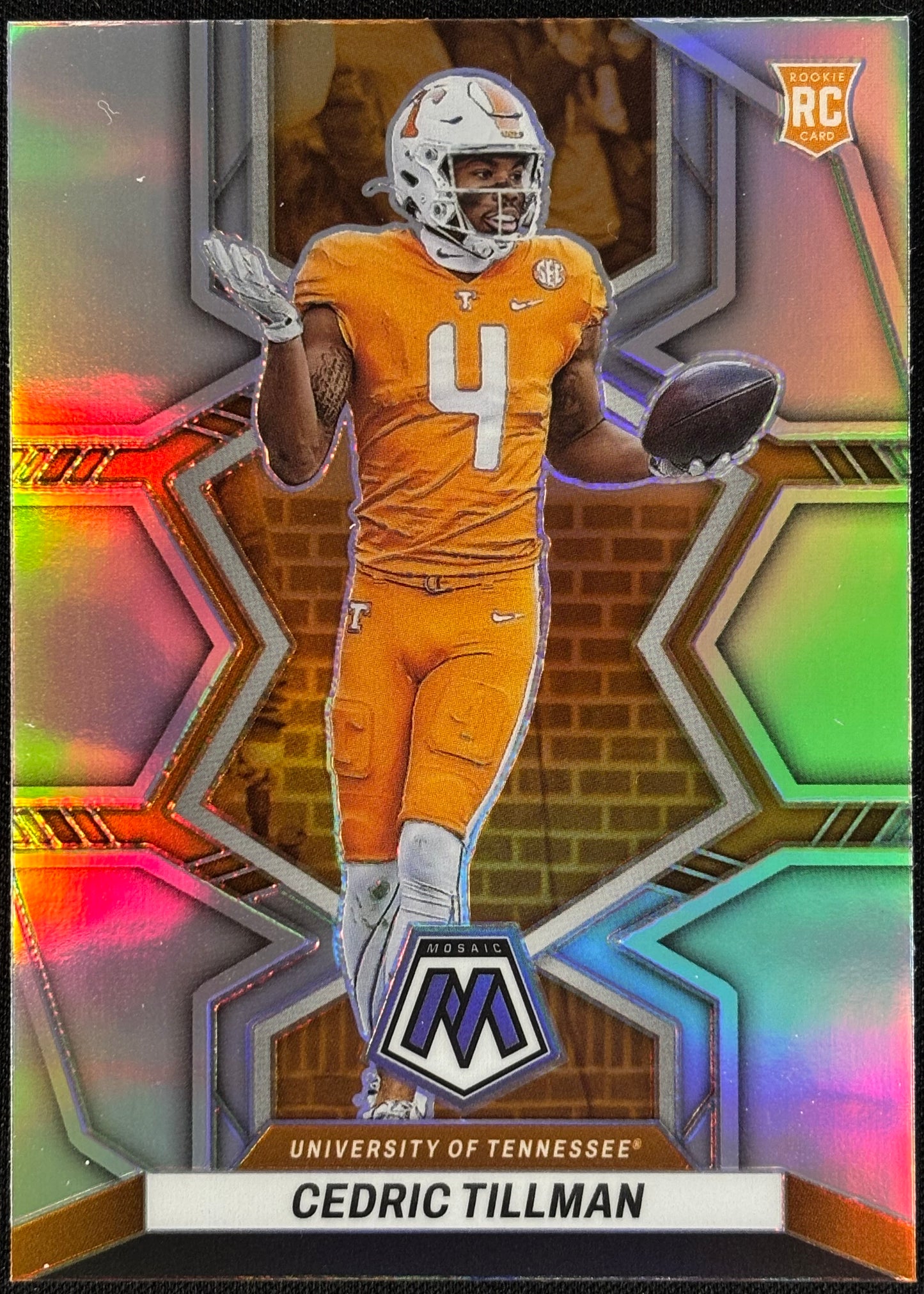 Cedric Tillman Mosaic Draft Silver