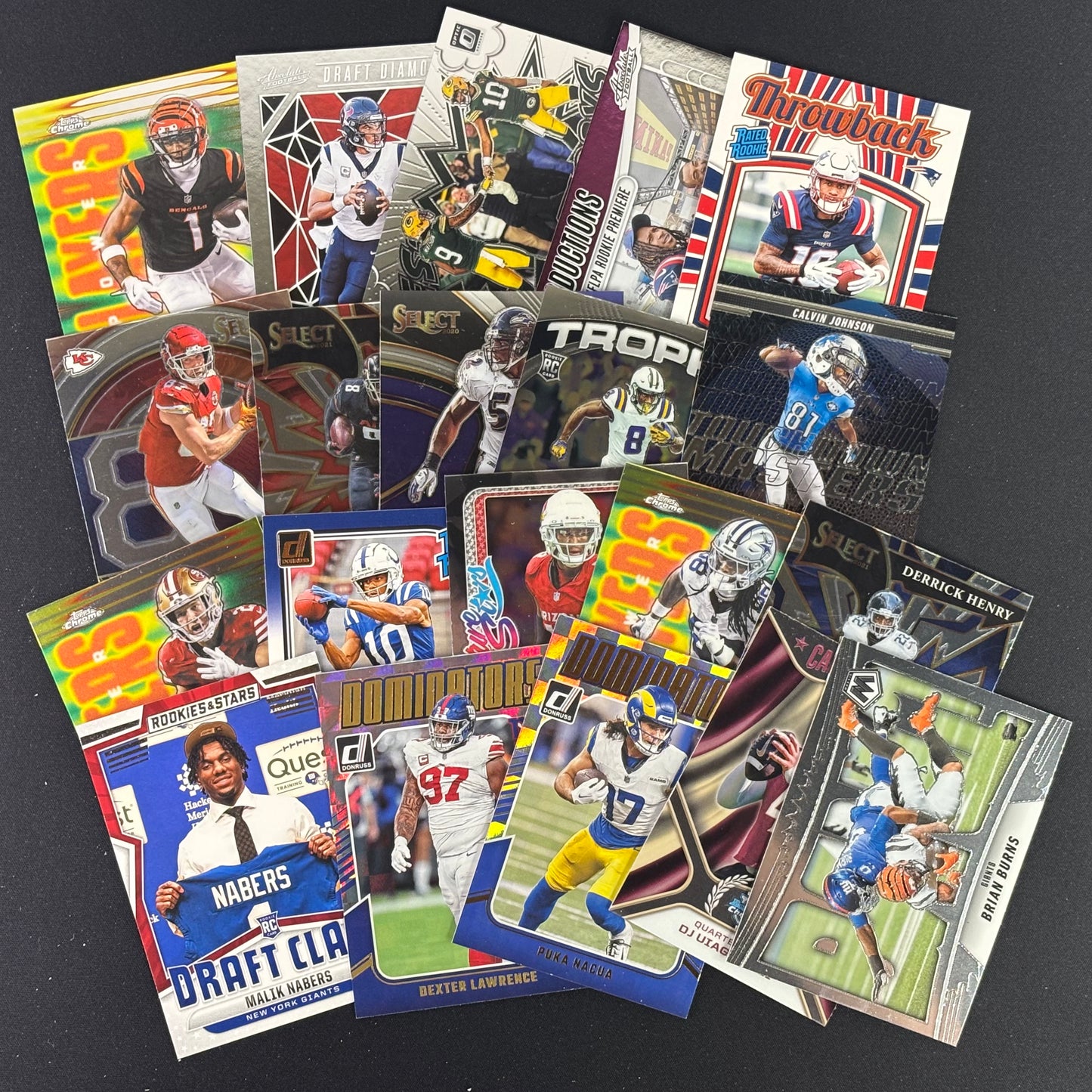 20x Insert Football Card Value Lot #1