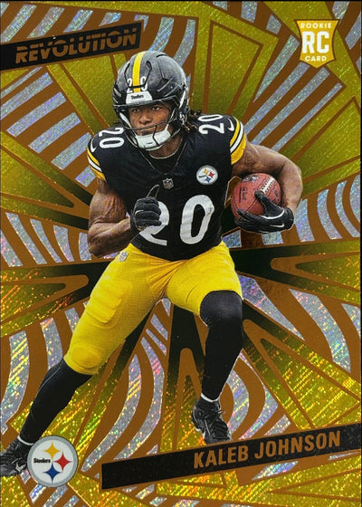 Kaleb Johnson Revolution Rookie Steelers