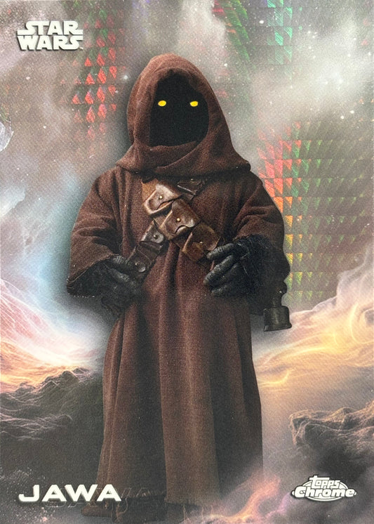 Jawa Topps Chrome Hyper Star Wars