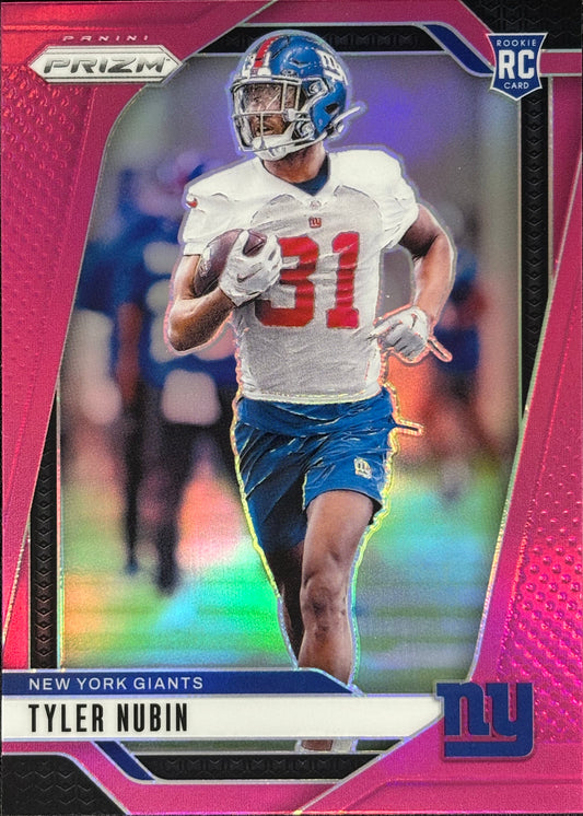 Tyler Nubin Prizm Pink Rookie