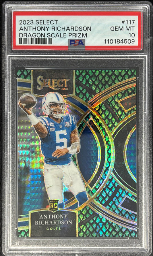 Anthony Richardson Select Dragon Scale /70 PSA 10 Rookie Premier Colts