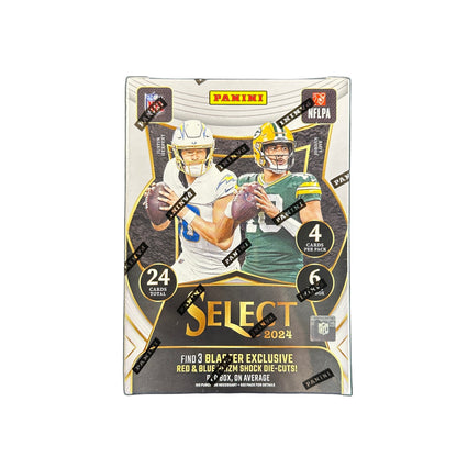 2024 Panini Select Football Blaster Box (Red & Blue Shock)