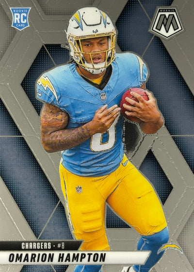 Omarion Hampton Mosaic Rookie Chargers