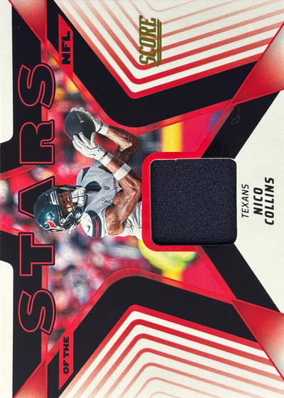Nico Collins Score Patch Texans