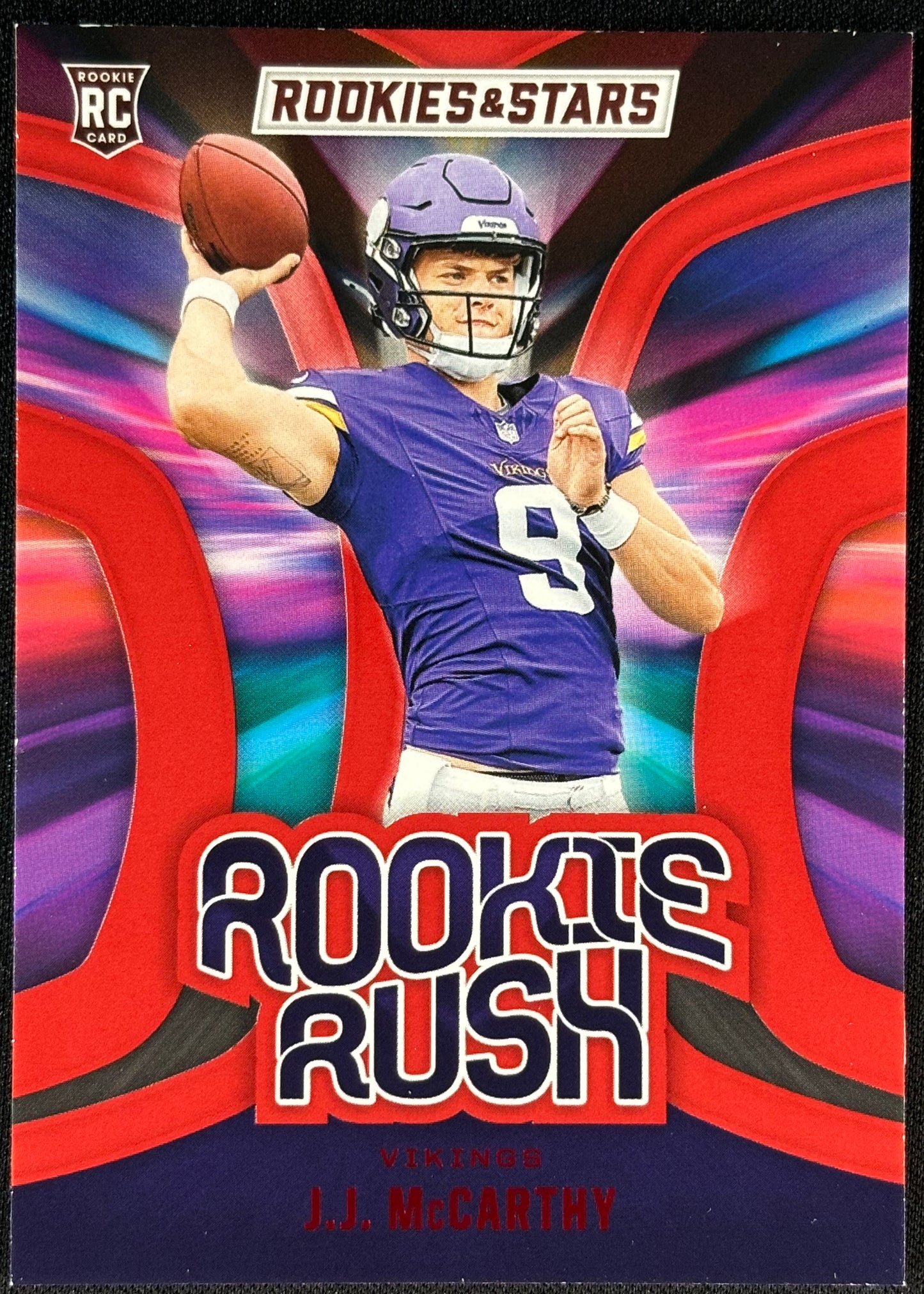 JJ McCarthy Rookie Rush Red