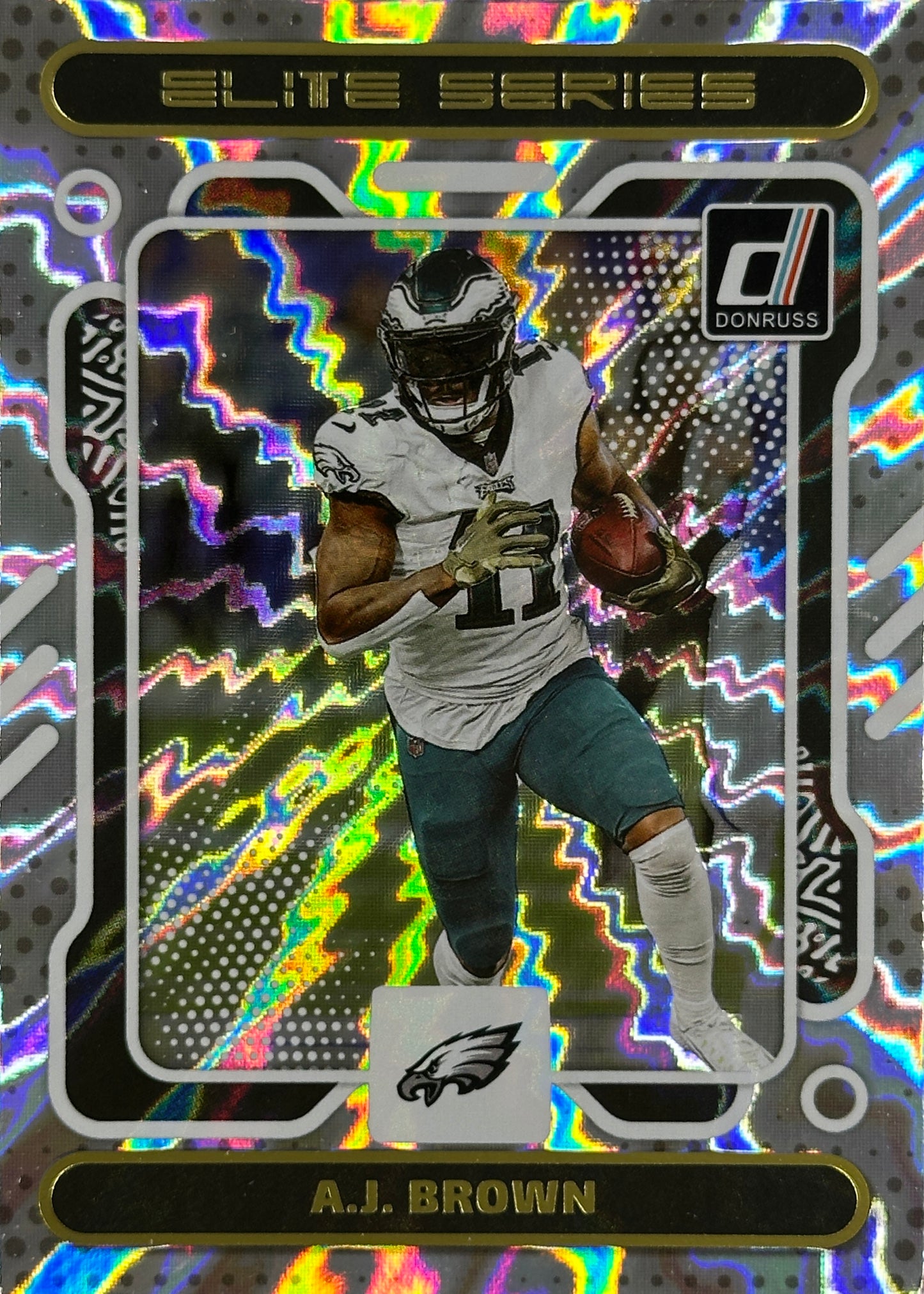 A.J. Brown Elite Series Donruss Eagles