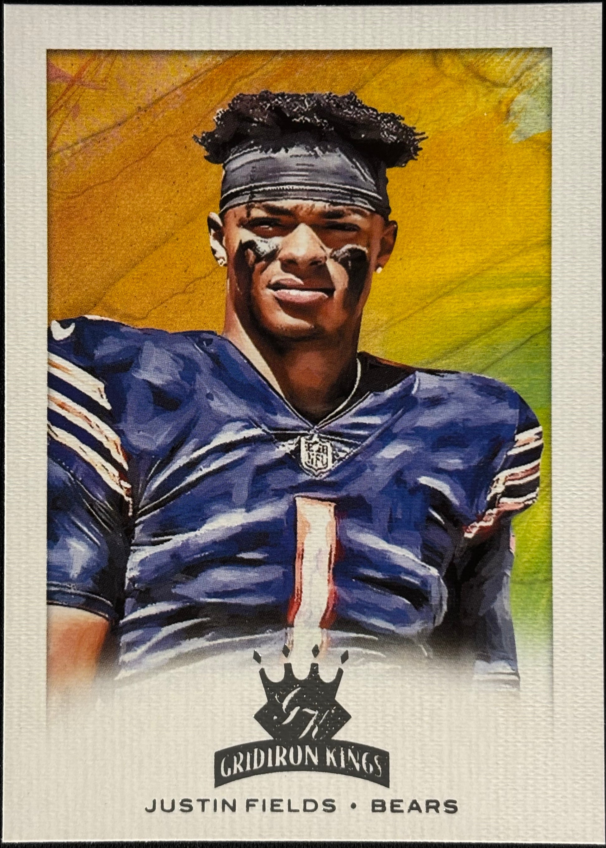 Justin Fields Gridiron Kings Rookie Sports Card