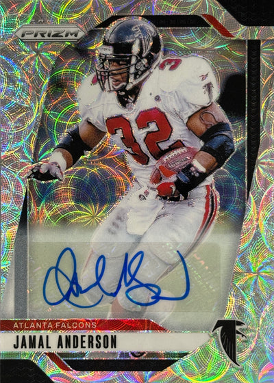 Jamal Anderson Prizm Choice Auto /100 Falcons