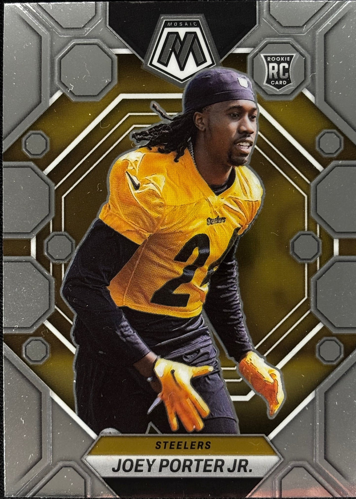 Joey Porter Jr. Mosaic Rookie Steelers