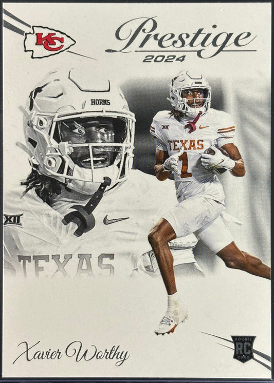 Xavier Worthy Prestige Rookie Chiefs