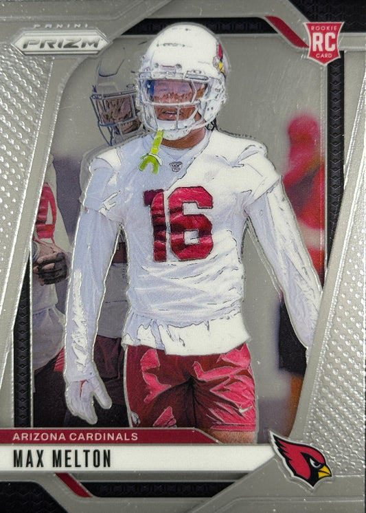 Max Melton Rookie Prizm Cardinals