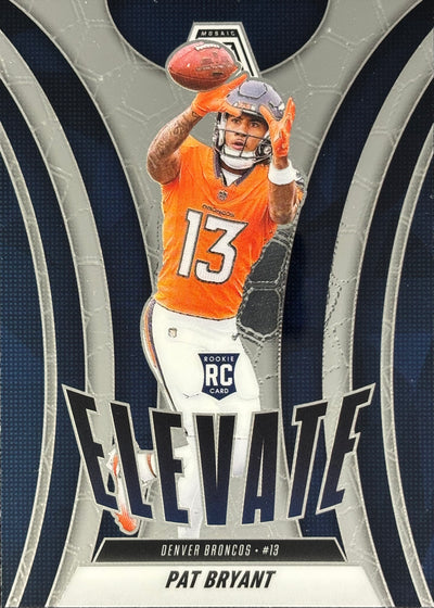 Pat Bryant Mosaic Elevate Rookie Broncos