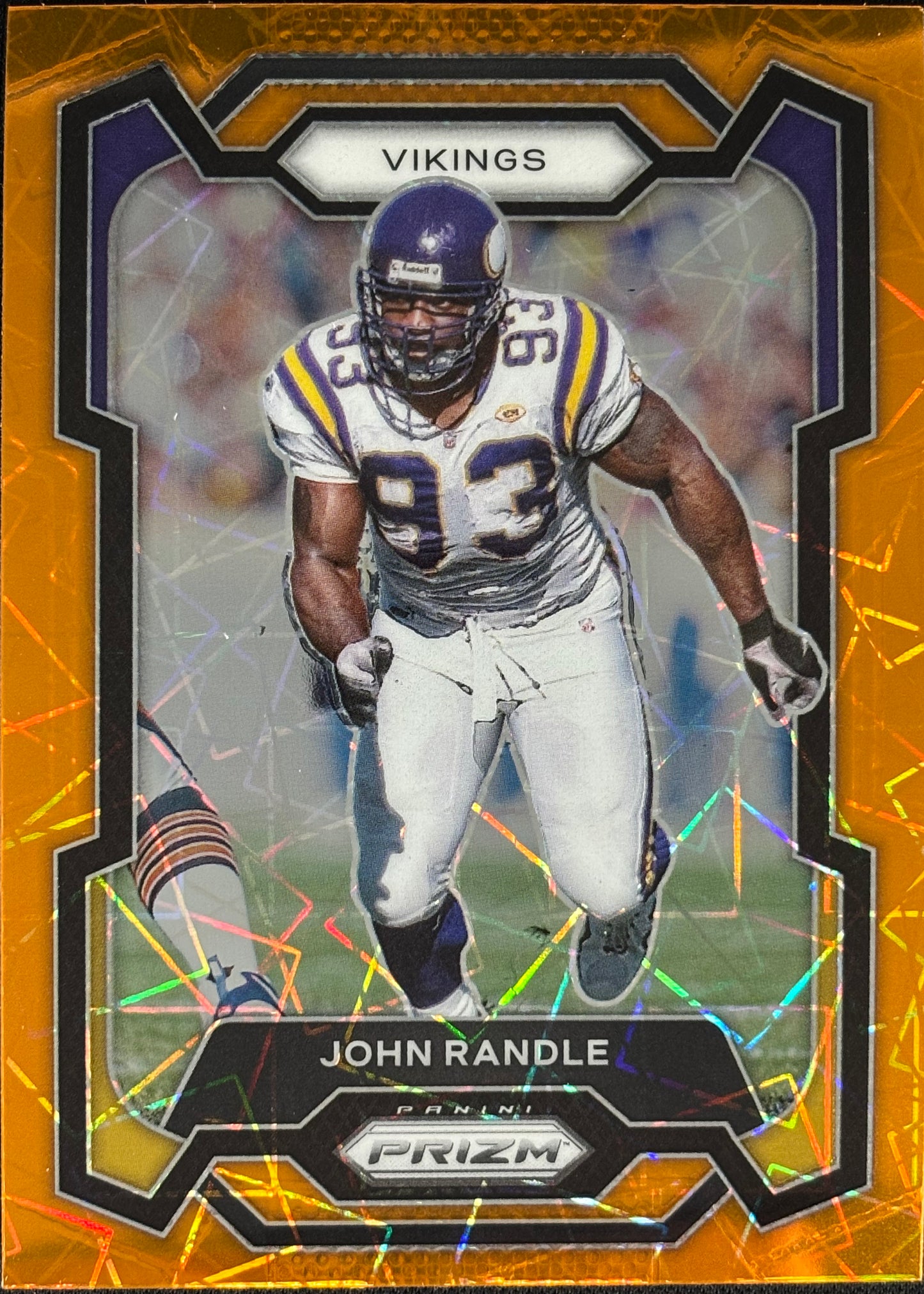 John Randle Prizm Orange Lazer