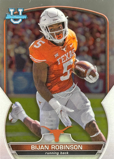 Bijan Robinson Bowman U Chrome Falcons