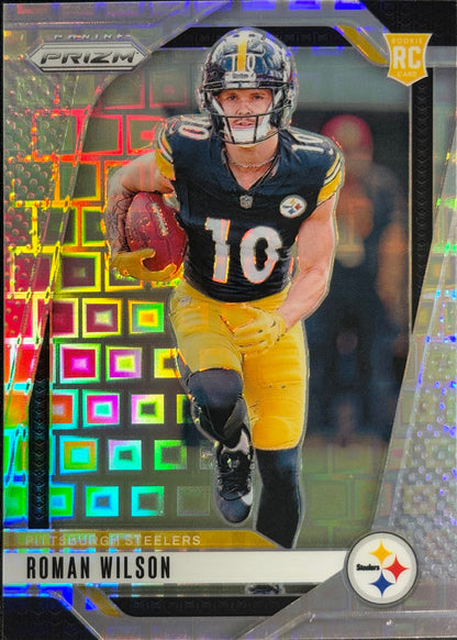 Roman Wilson Prizm Pandora /400 Rookie