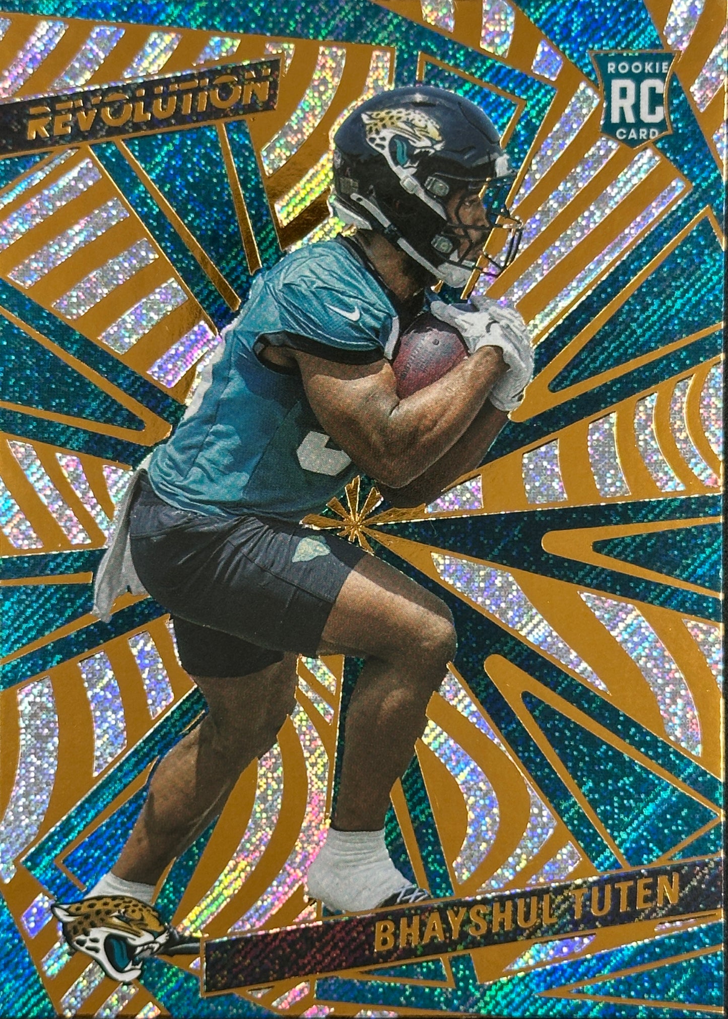 Bhayshul Tuten Revolution Rookie Jaguars Sports Card