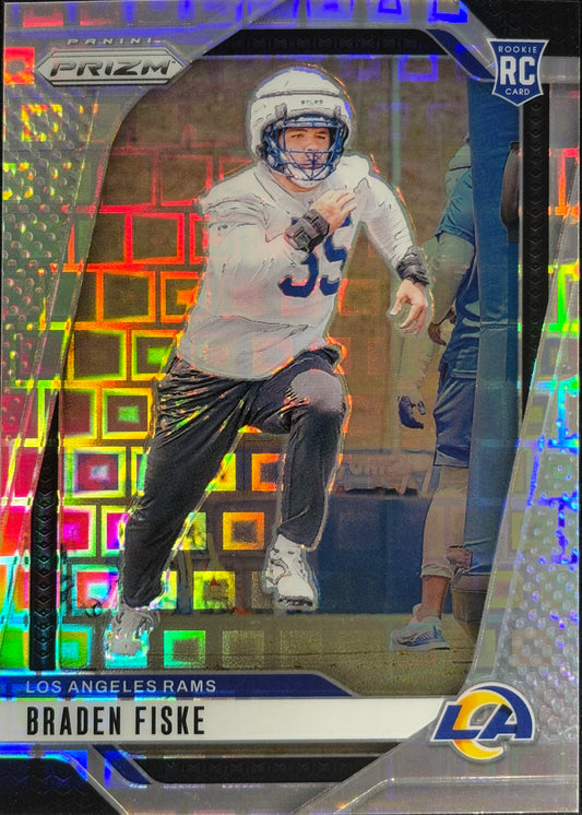 Braden Fiske Prizm Pandora /400 Rookie