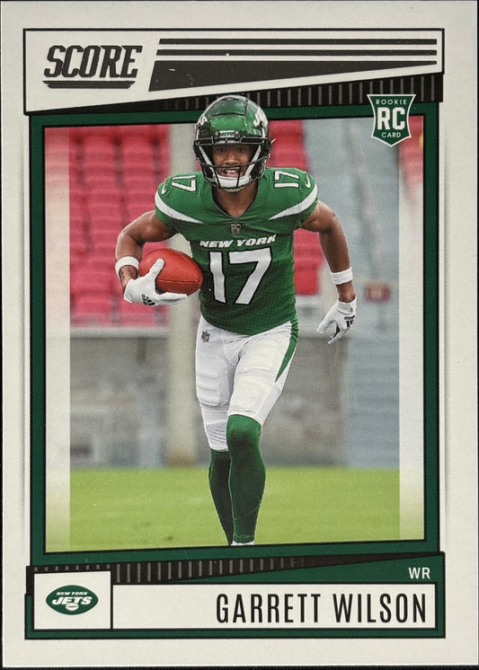 Garrett Wilson Score Rookie Jets