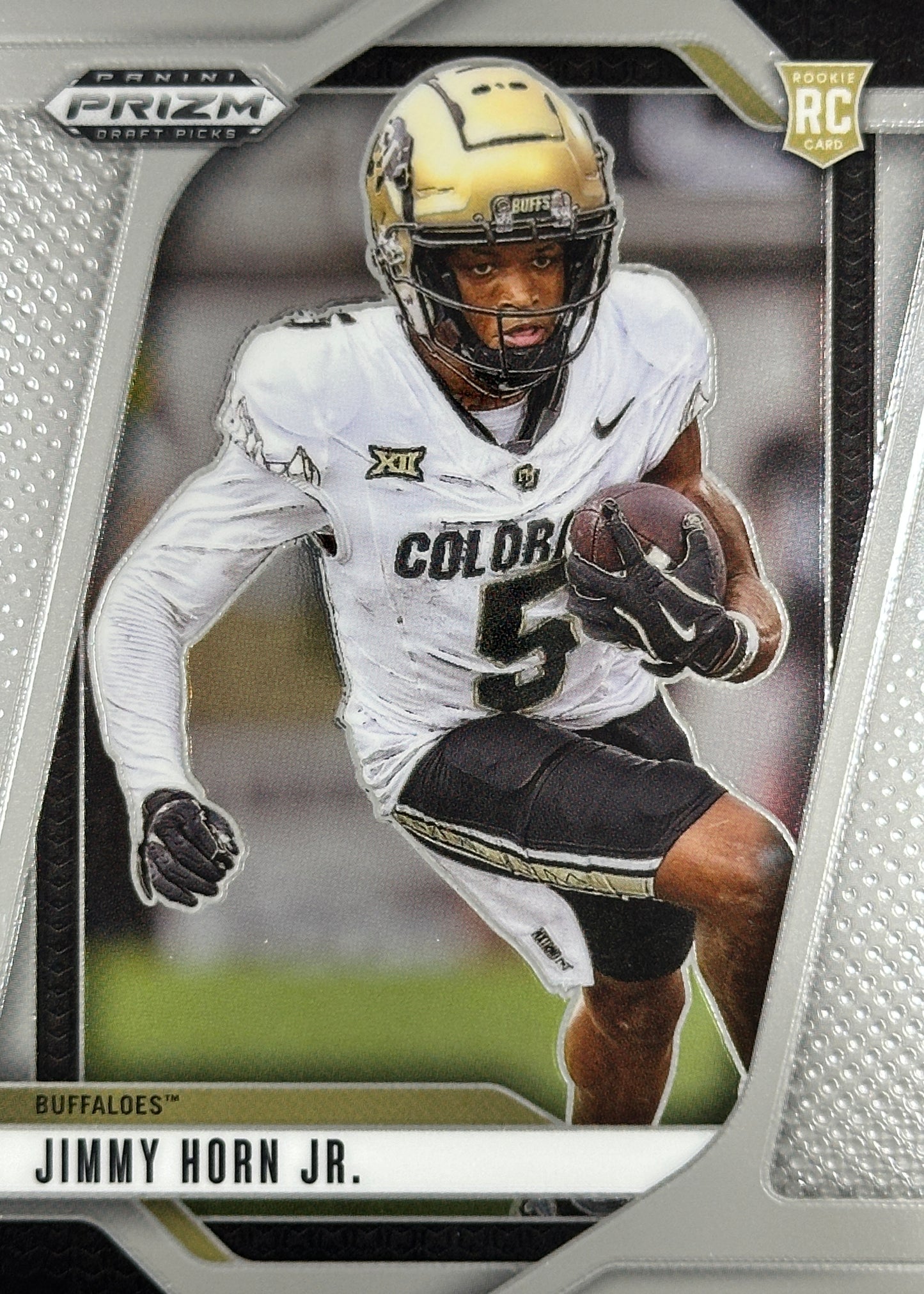 Jimmy Horn Jr Prizm Draft Rookie Panthers