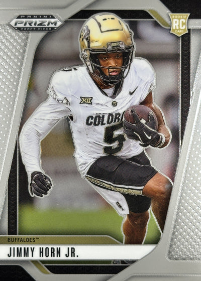 Jimmy Horn Jr Prizm Draft Rookie Panthers