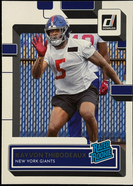 Kayvon Thibodeaux Donruss Rated Rookie