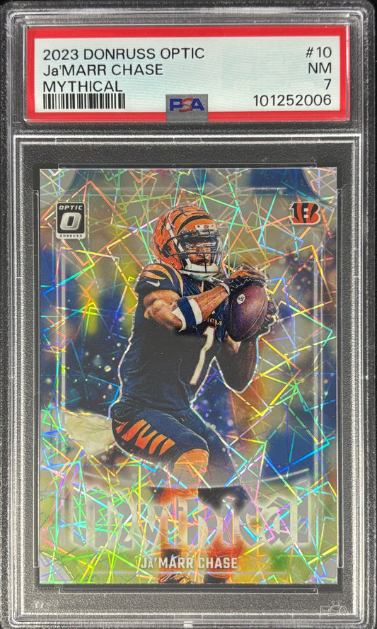 Ja’marr Chase Optic Mythical PSA 7 Bengals