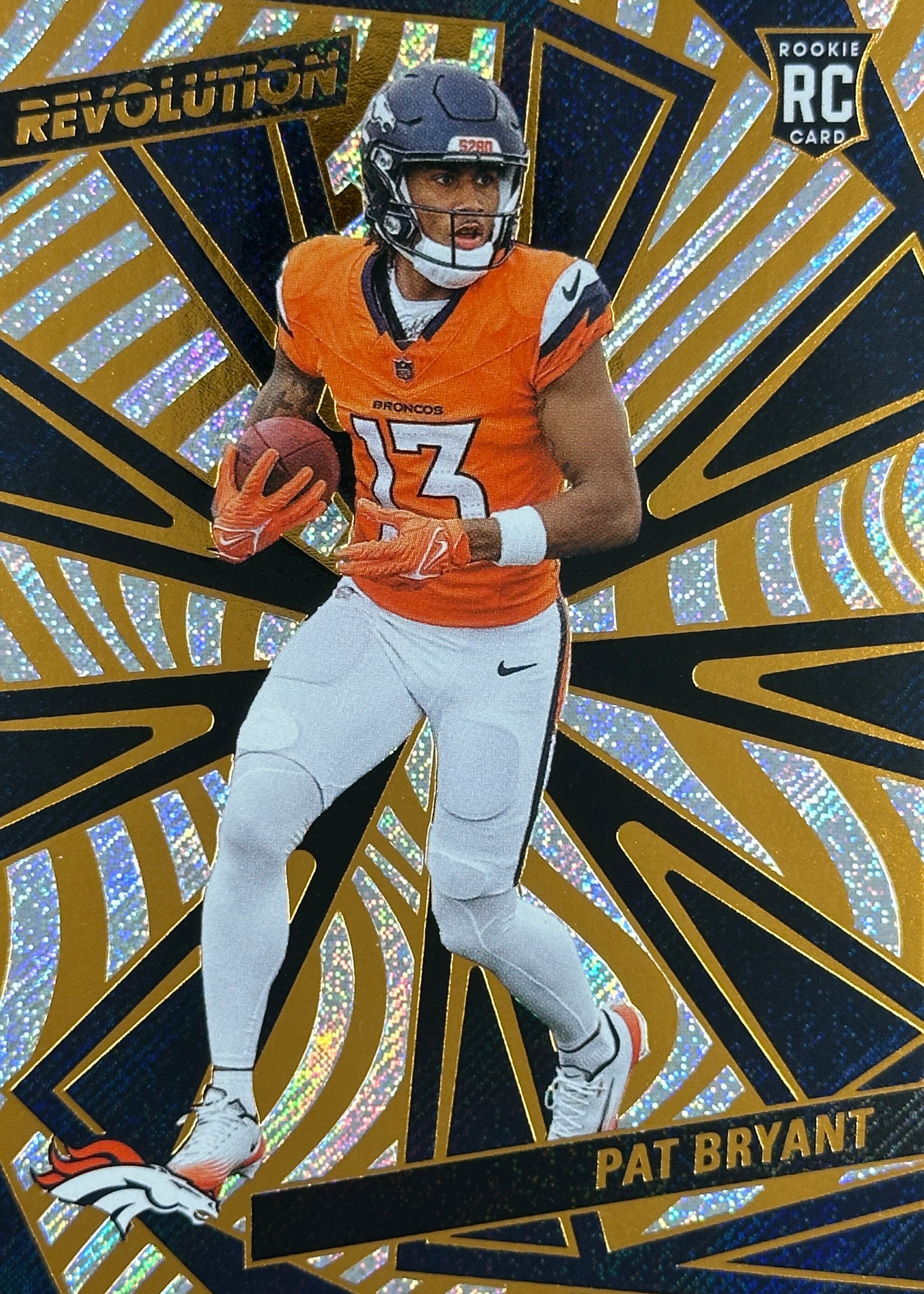 Pat Bryant Revolution Rookie Broncos Sports Card