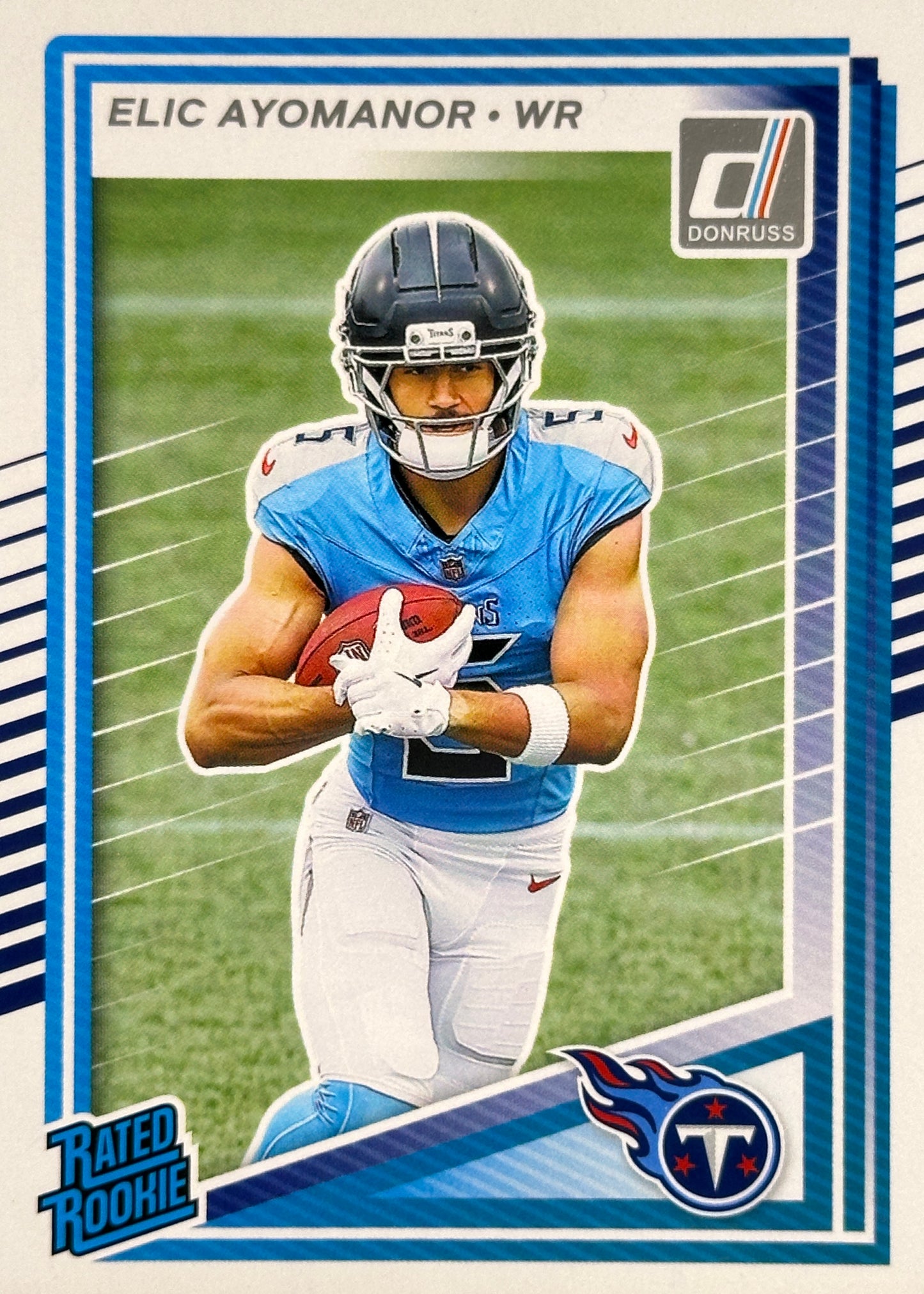 Elic Ayomanor Rated Rookie Donruss Titans