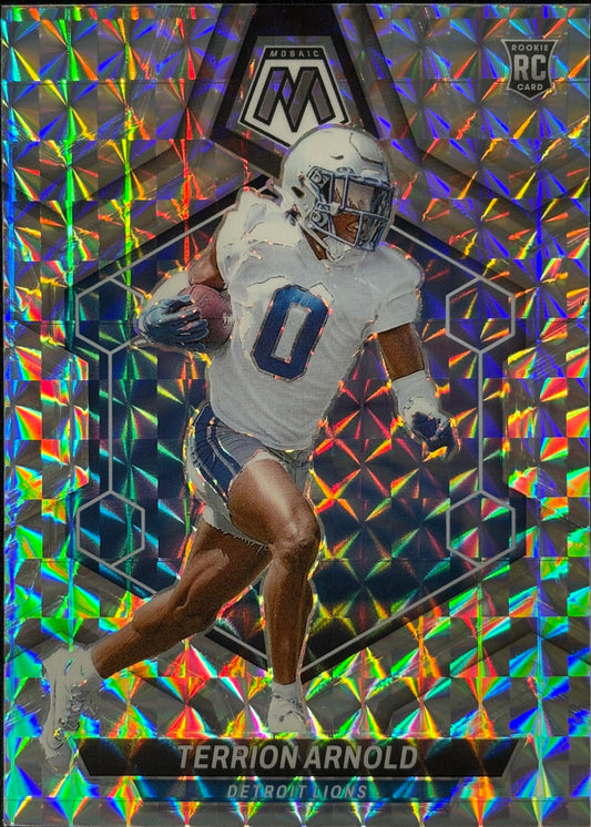 Terrion Arnold Mosaic Prizm Rookie