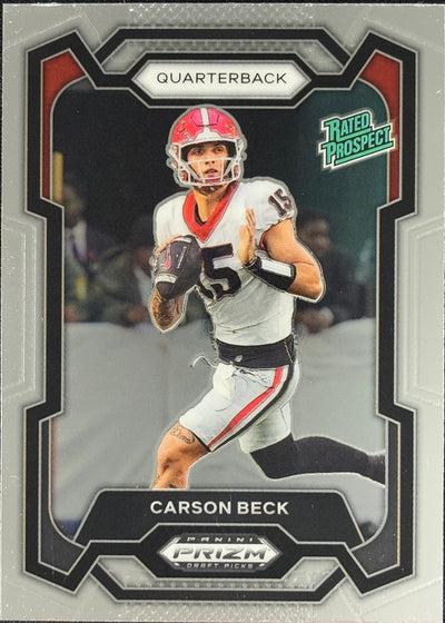 Carson Beck Prizm Draft Rated Prospect