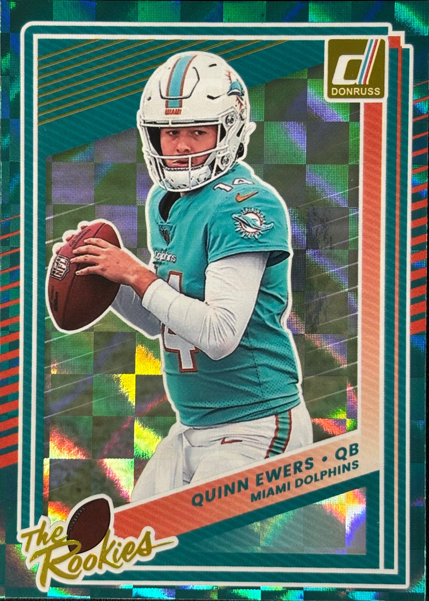 Quinn Ewers The Rookies Dolphins Sports Card