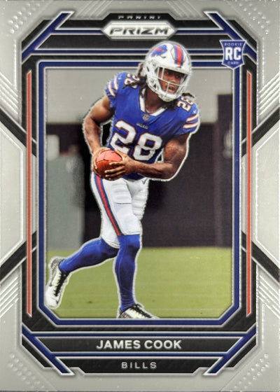 James Cook Prizm Rookie Bills